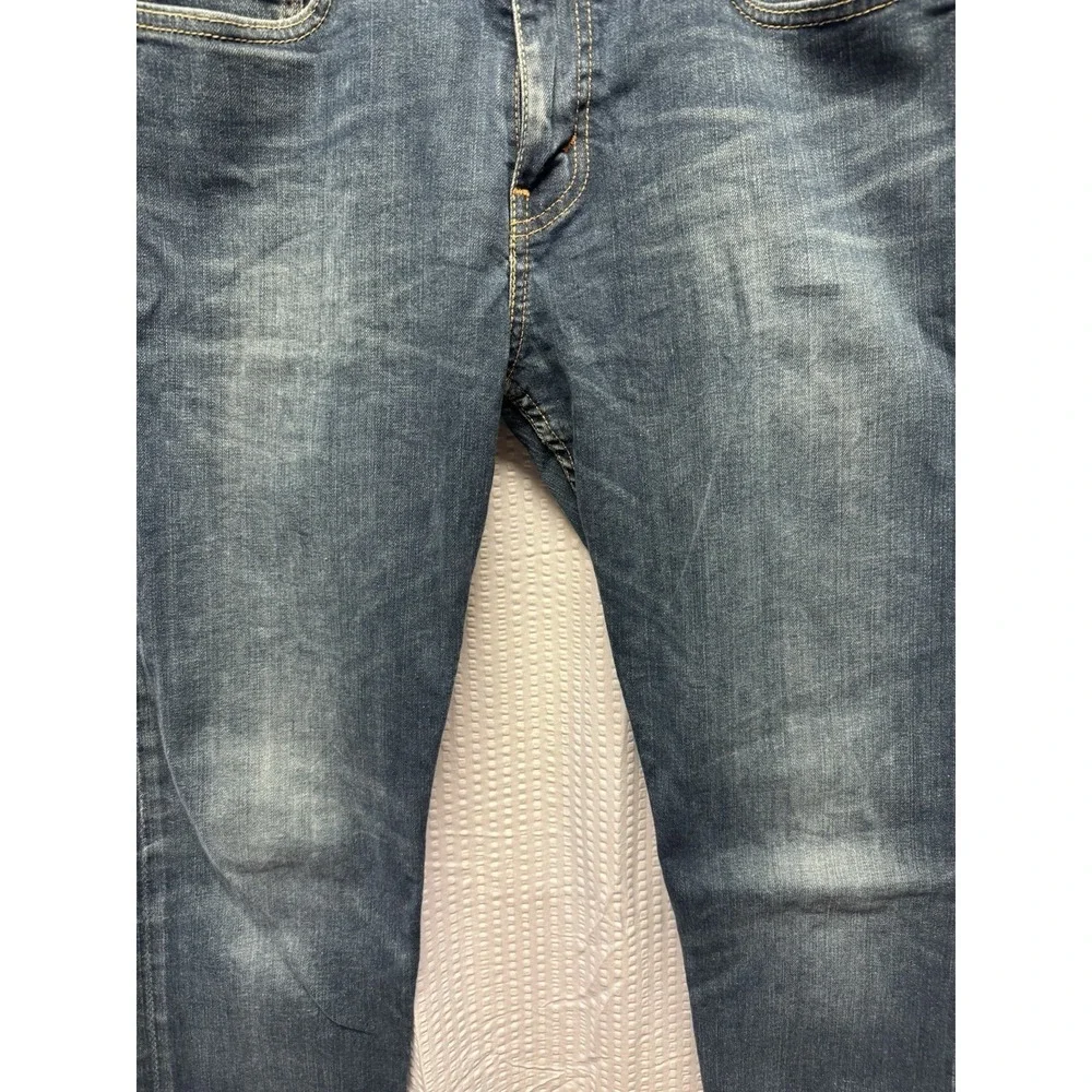 Levi's Men's 502  04/17 Medium Wash 32x32 Comfort Regular‎ Stretch Logo Tapered